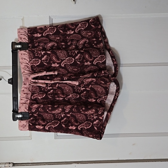 Lucky Brand BUNDLE Paisley Floral Lounge Pants, Shorts, Tank, SS Top BUNDLE - Picture 2 of 5